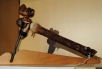 Un marteau en bois sur un support en bois au Musée du Premier ministre Jean-Chrétien.