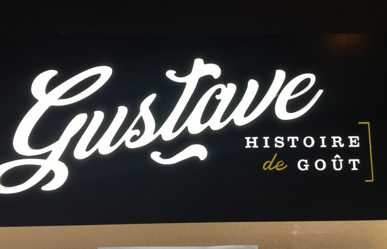 L'enseigne gustavie history de goutte est une particularité unique à la Semaine des restos Golden Montréal.