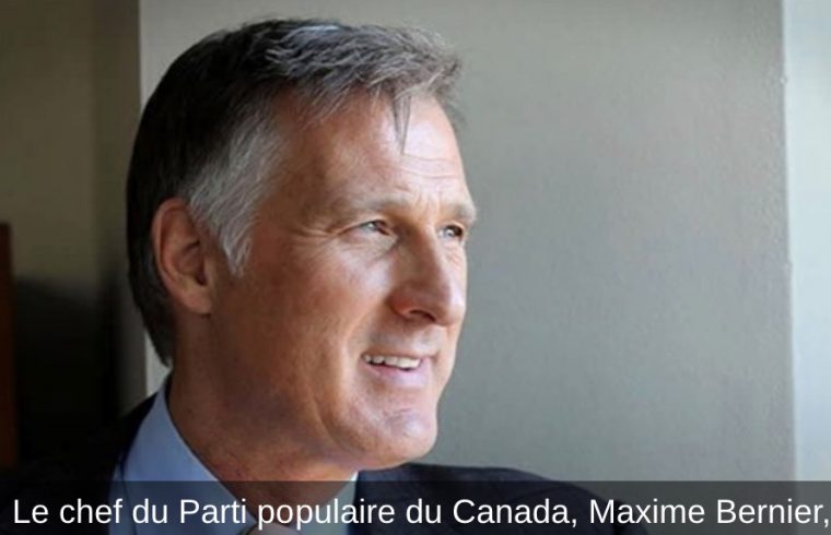 La chef populiste du Canada, Maxine Bernard, soutenue par le PPC.