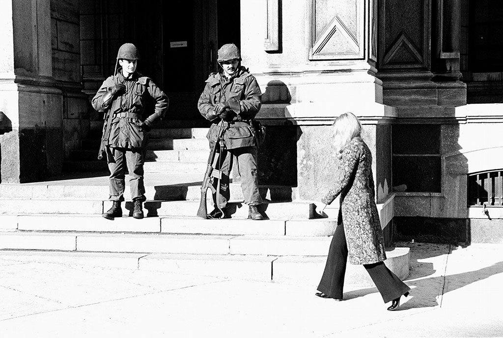 Armée canadienne à Montréal en octobre 1970