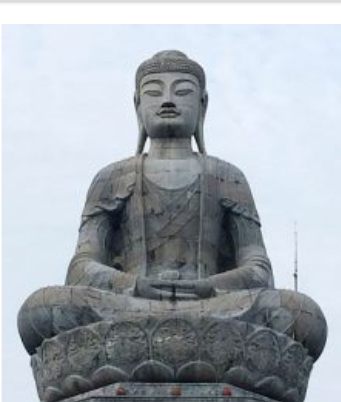 Un autocollant Bouddha du Vietnam.