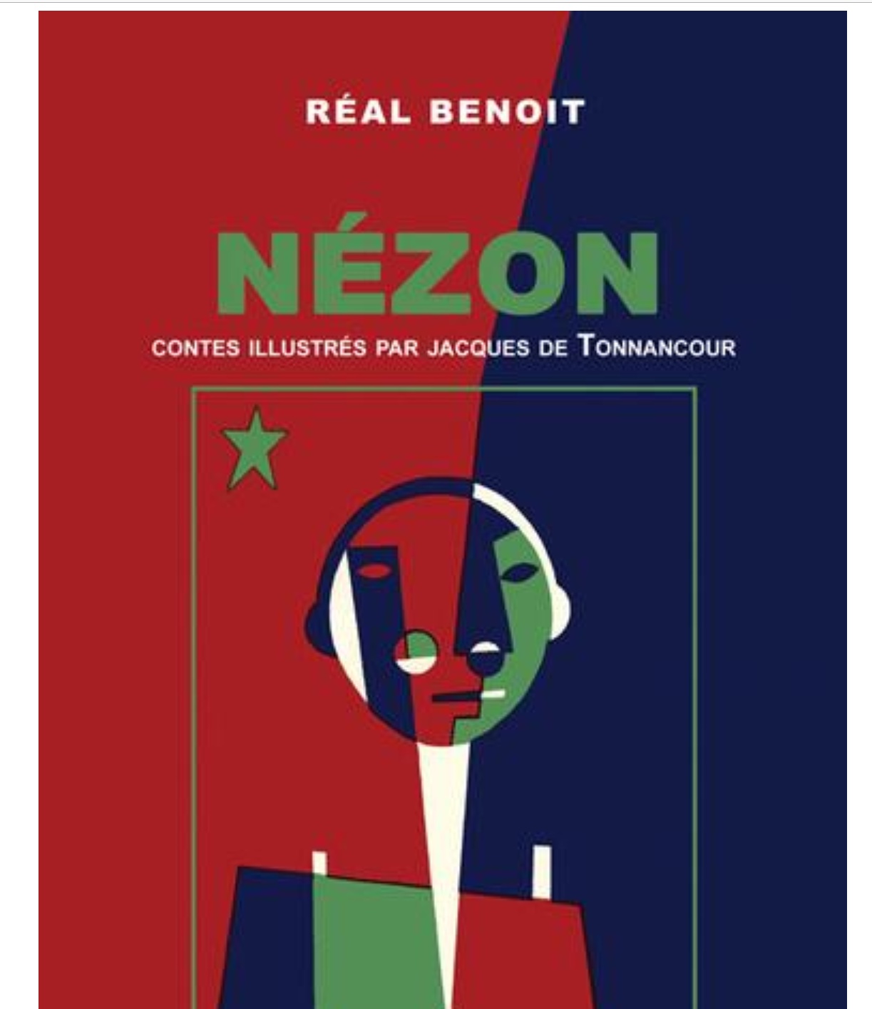 La couverture du livre sur le thème du néon de Réal Benoit.