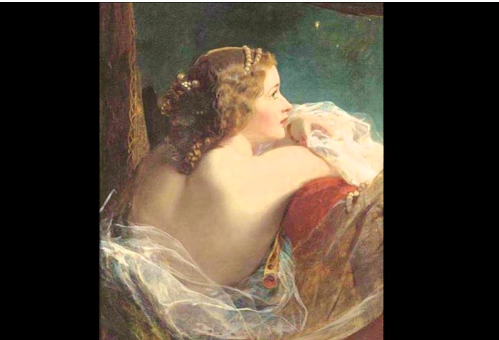 La spiritualité créatrice est présentée visuellement à travers une peinture représentant une femme dos au ciel.
