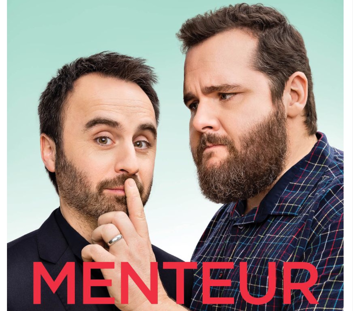 Une affiche de film mentor mettant en scène deux hommes côte à côte.