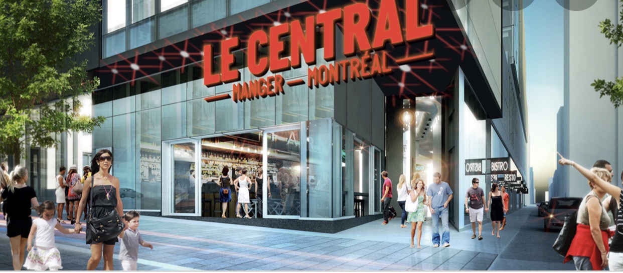 Une vue d'artiste du centre commercial Le Central.