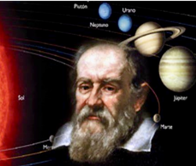 L’image d’un homme barbu regardant les planètes et réfléchissant à la philosophie spirituelle.