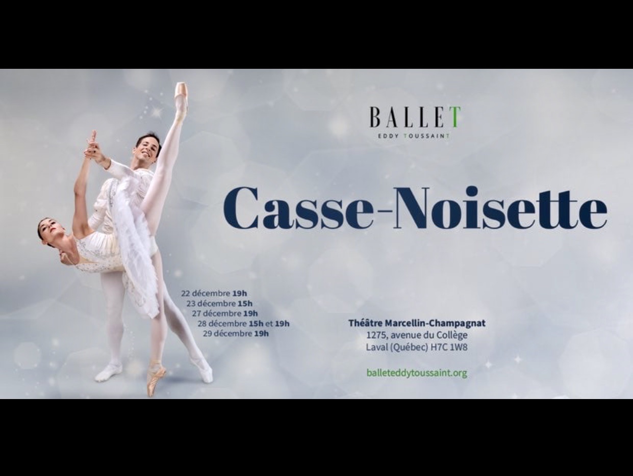 Une affiche du ballet Casse-Noisette.