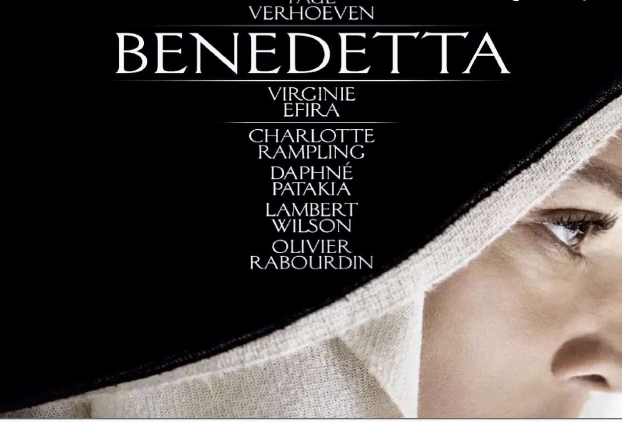 L'affiche de Bennetta, un film de Verhoeven.