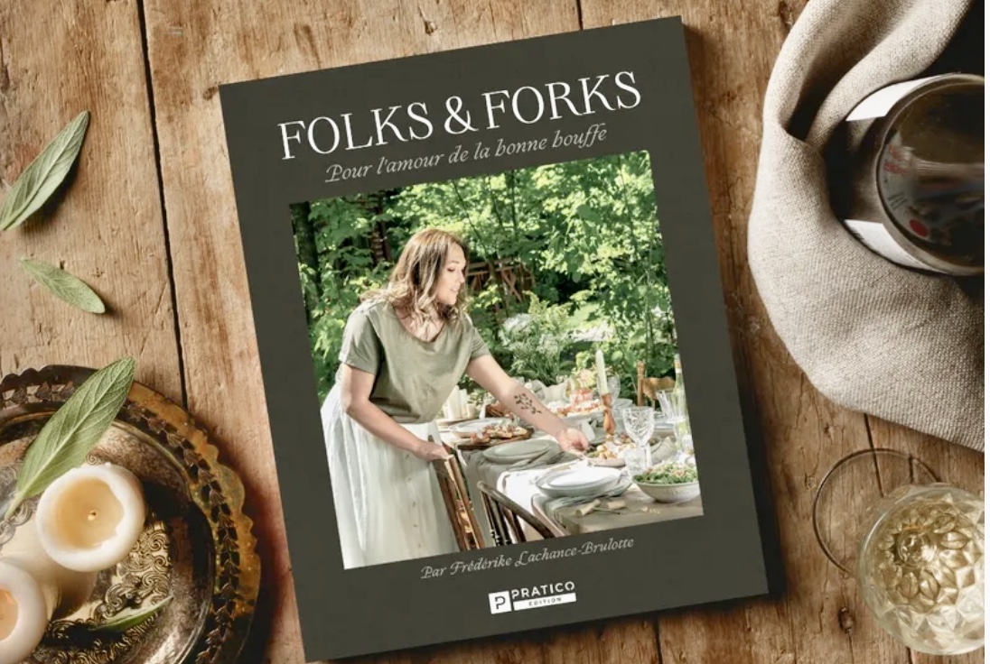 Le livre de recettes folk & fourchettes.