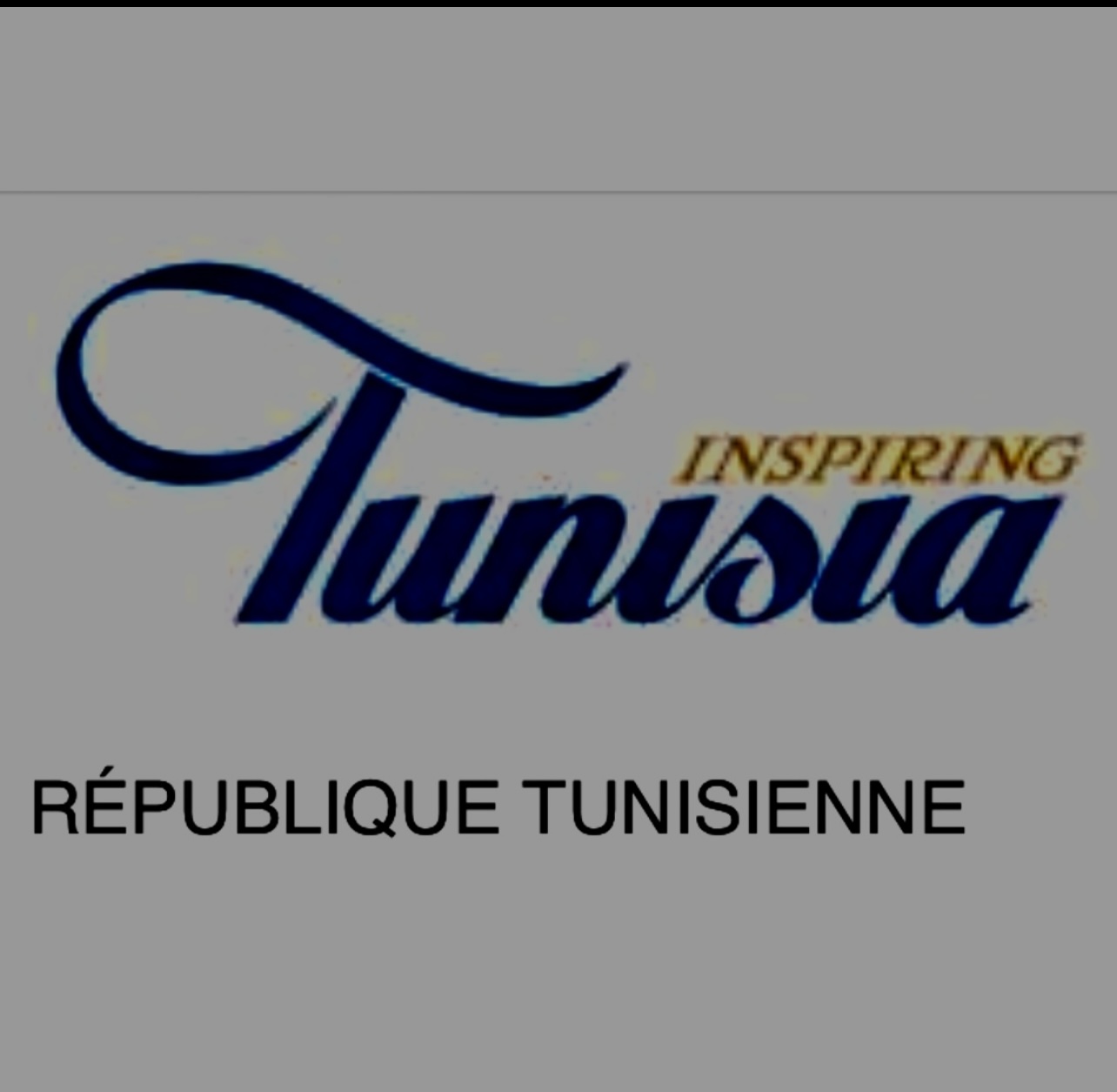 Le logo Appel d'offres pour la République Tunisienne.