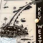 Un panneau qui dit "Les Keys en 5 jours jour 2, allez en mer Key West.