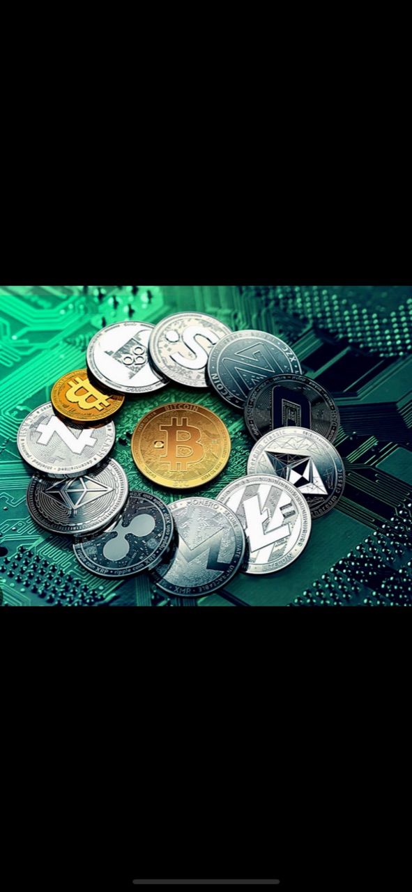 Une image de monnaies sur un écran d'ordinateur.