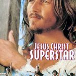 L'affiche de Jesus Christ Superstar, mettant en vedette la rock star ultime.