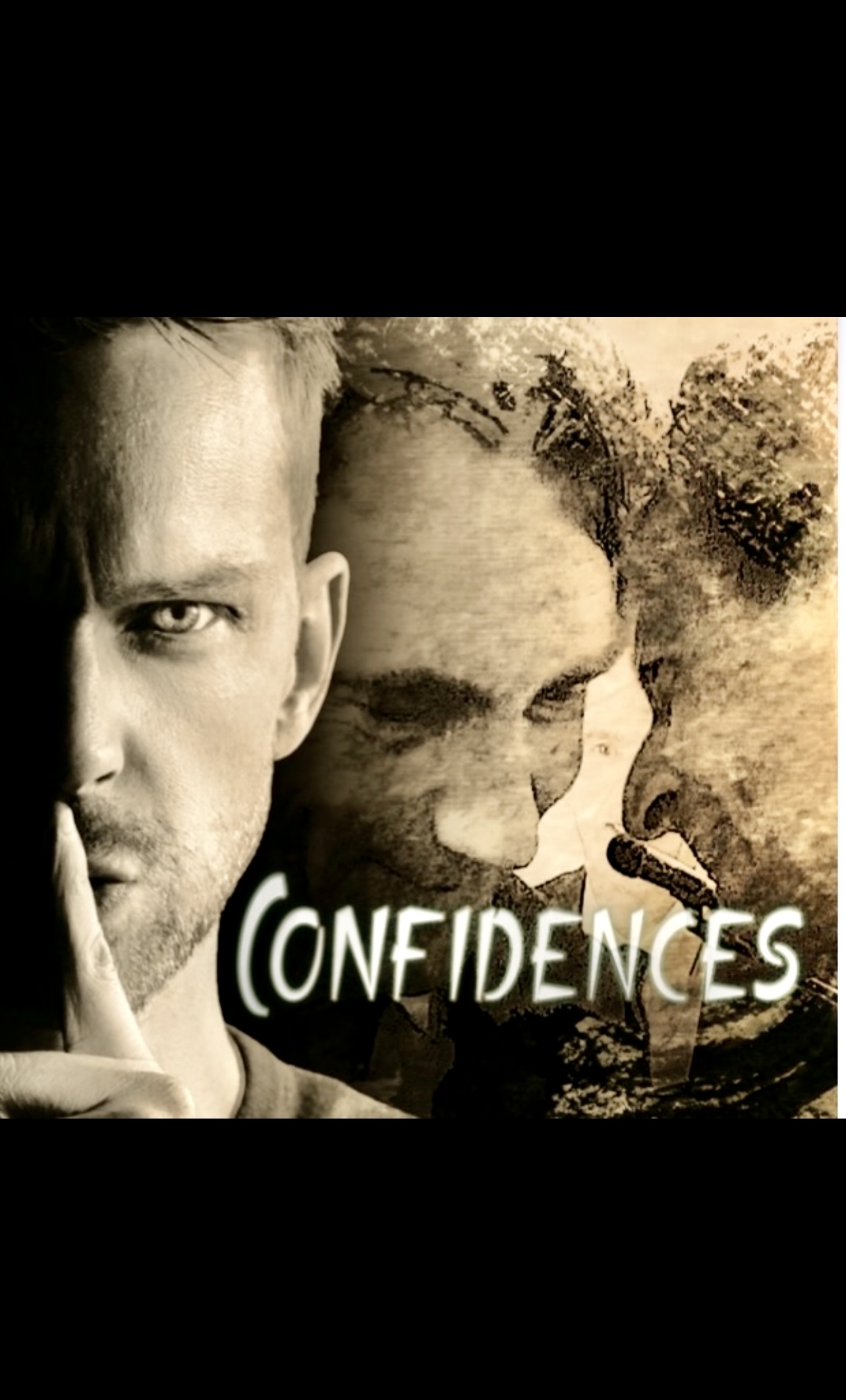La couverture des "Confidences de Michel Bureau" mettant en scène un homme et une femme.