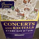 Concerts de Lucques et récitals de Puccini tous les jours à 19 heures.
