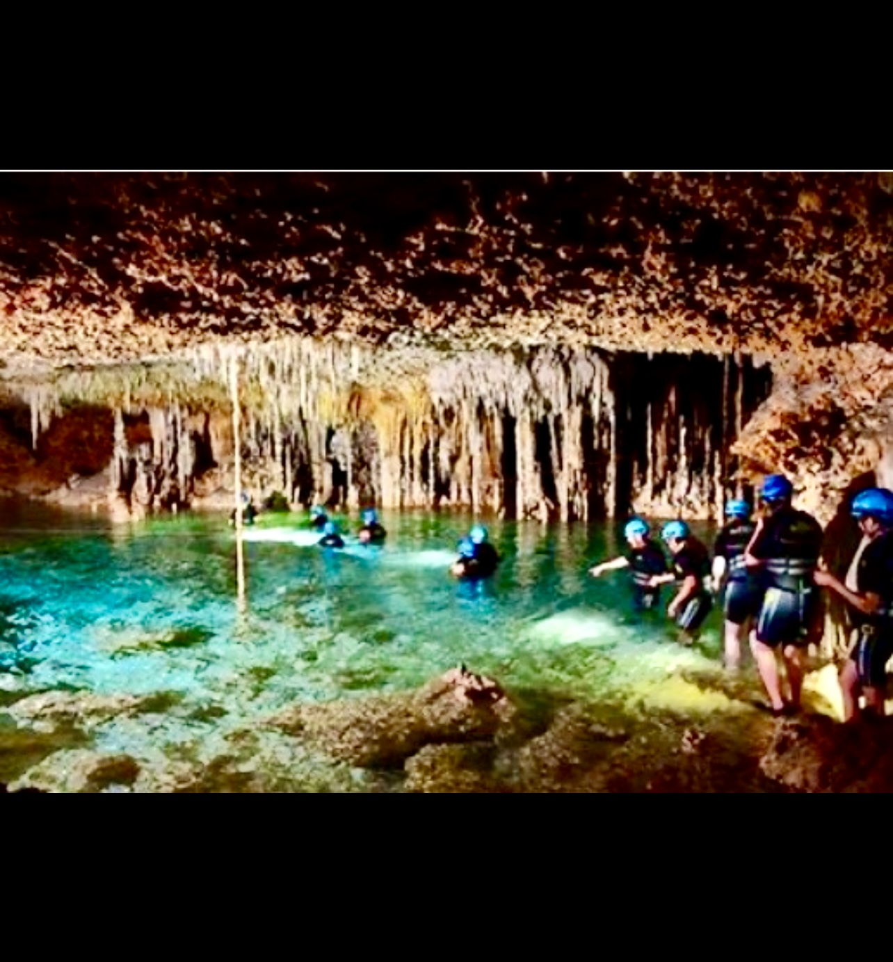 Magnifique grotte à visiter (Riviera Maya.)