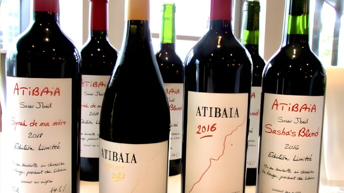 Les vins Atibaia du Liban. L'un des plus vieux terroirs du monde.