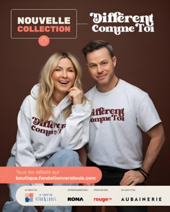 Différent comme toi. 8e campagne de la Fondation Véro @ Louis.