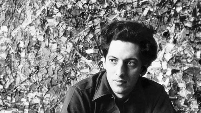 Jean-Paul Riopelle en mouvement de Pierre B. Landry.