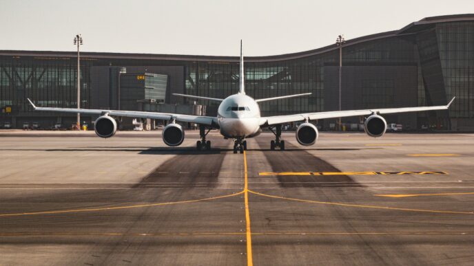 Avion et frais cachés : Crédit photo @Bao Menglong. Unsplash