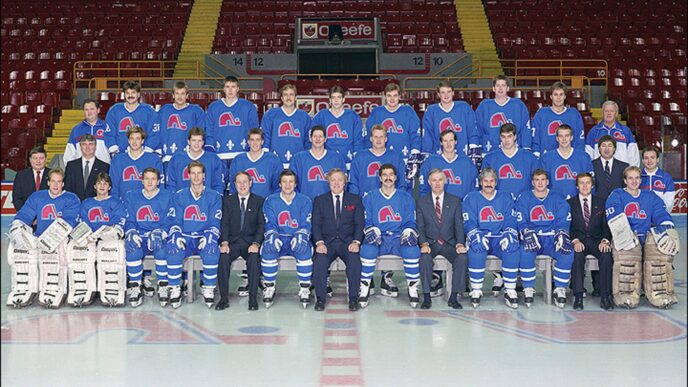 Équipe des Nordiques – Saison 1988-1989
