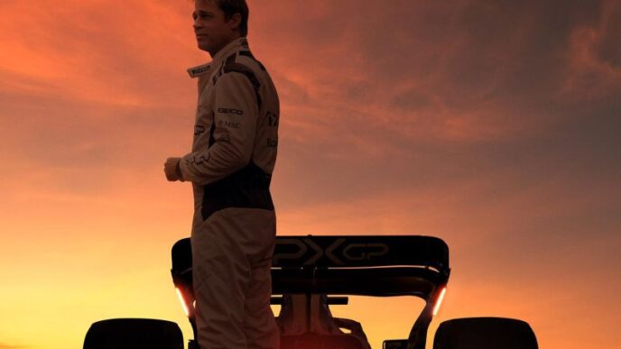 Affiche The Movie avec Brad Pitt