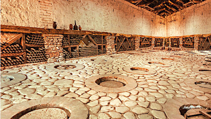 Longue tradition vinicole de la Géorgie