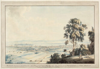 Le général Amherst en haut du mont Royat, Montréal,1784